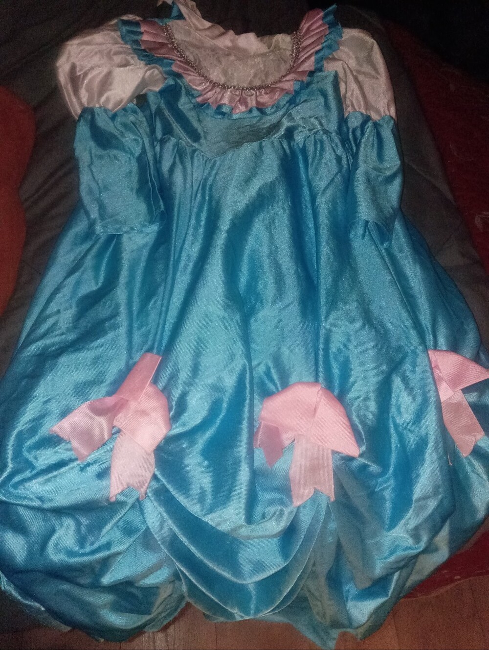 Blue and Pink Girls' Princess Costume Dress - Kids Costume